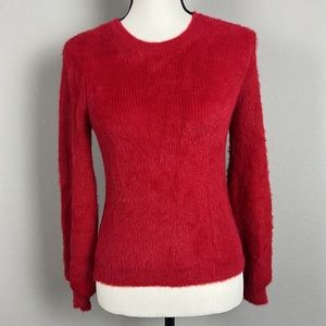 NWT Weatherproof Vintage Red Sweater Sz Small